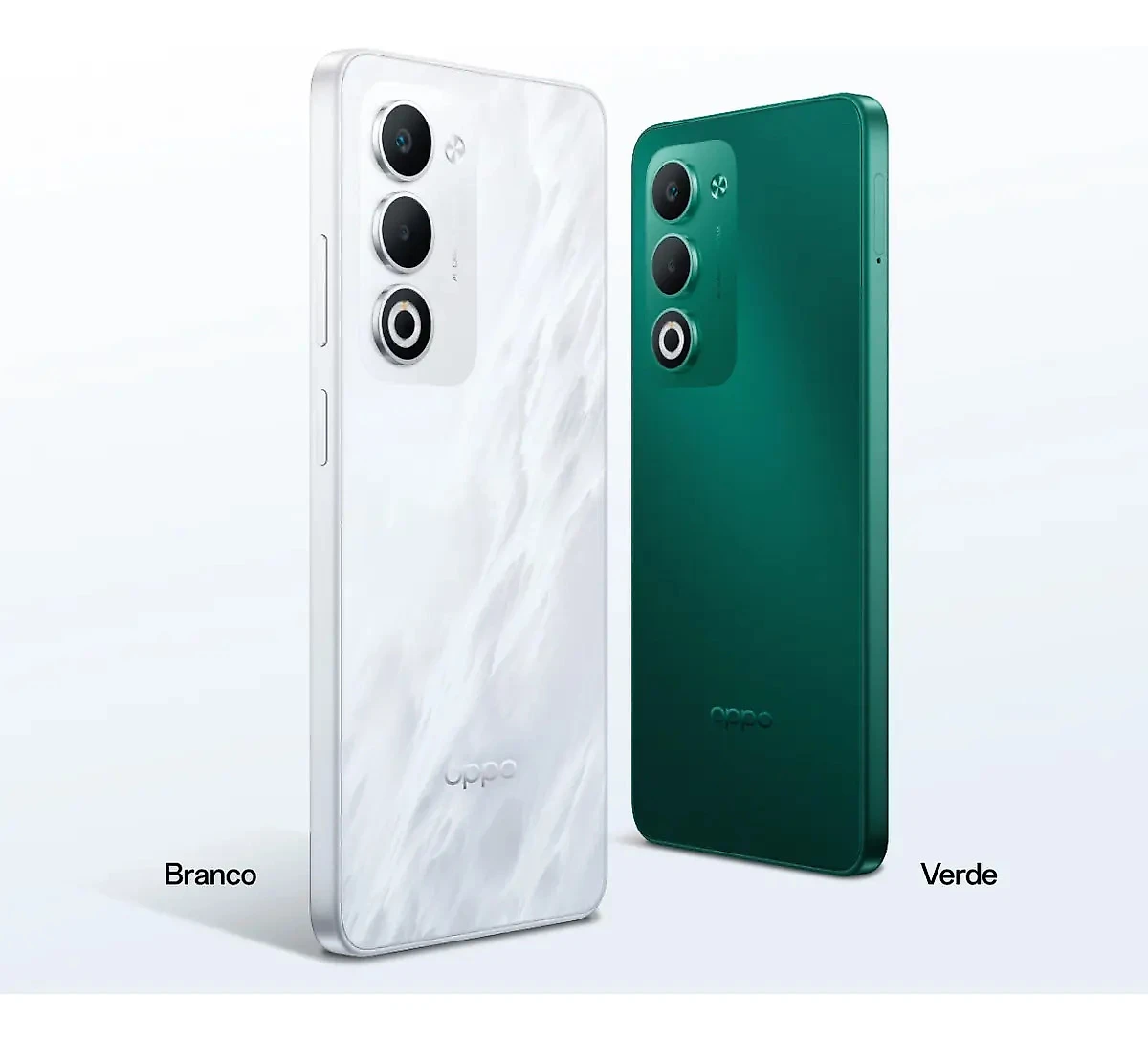 Smartphone OPPO A5 5G 256GB 16GB RAM (8GB + 8GB RAM Virtual) Bateria 6000 mAh Câmera AI 50MP NFC Branco