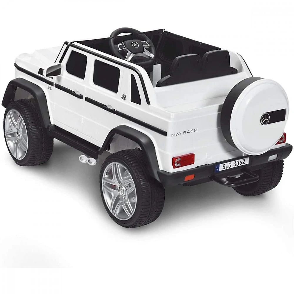 Costzon Ride CarrinhoCarro Elétrico MercedesBenz 650S 1 lugar 12V c controle remoto USB MP3 3 kmh 3 a 6 anos Branco