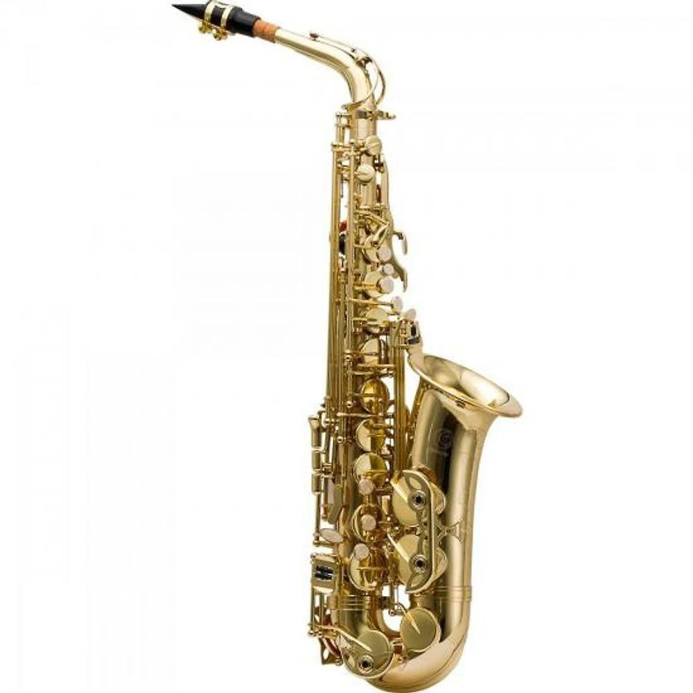 Saxofone Alto EB HAS-200L com Afinação em Eb e Ótima Projeção Sonora Dourado Harmonics