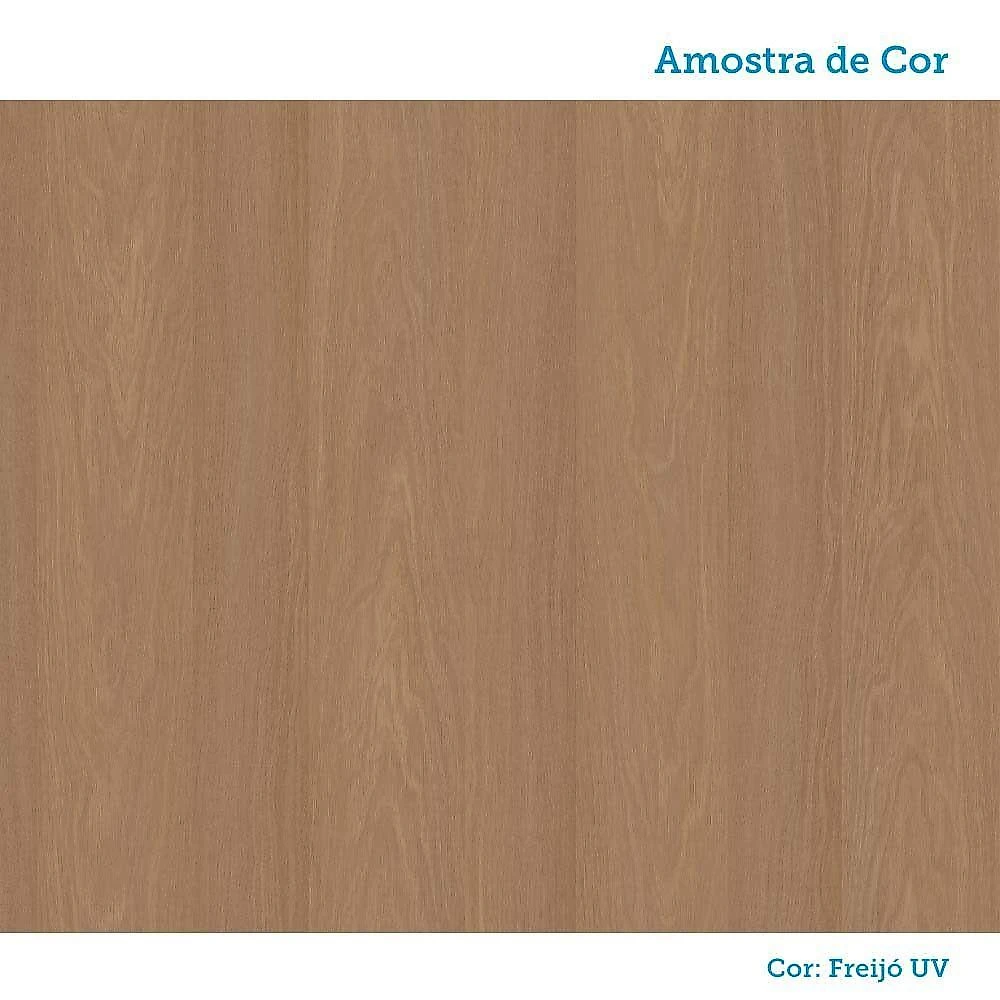 Armário Aéreo Para Cozinha 80cm 2 Portas Lúmina Luciane Móve Freijó/freijó