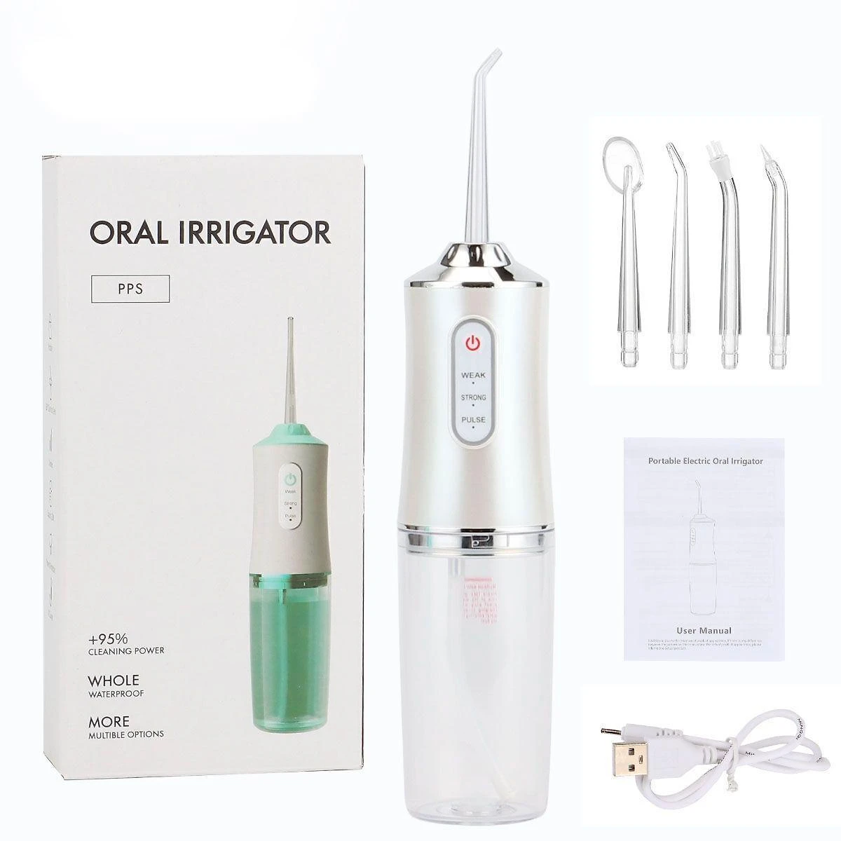 Irrigador Oral Mornwell 2 Bicos Limpeza Profunda