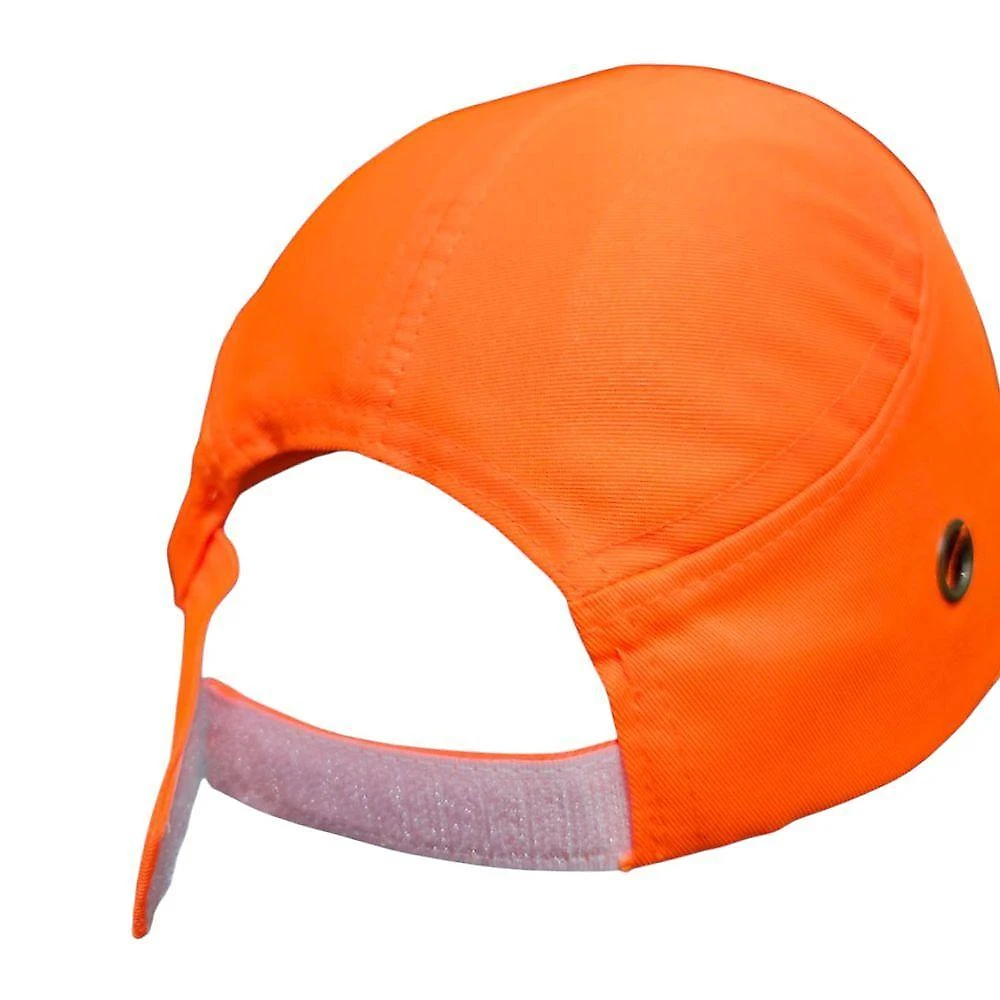 Bone Com Capacete Epi Obra Segurança Do Trabalho Casquete Trabalho Reparo Resistente Proteçao Cor Laranja