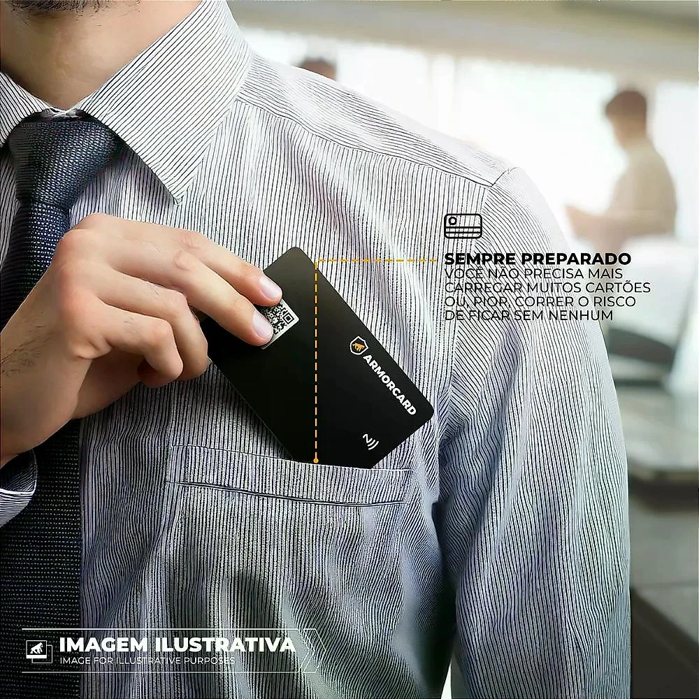 Kit Carteira Guardian e ArmorCard - Gshield