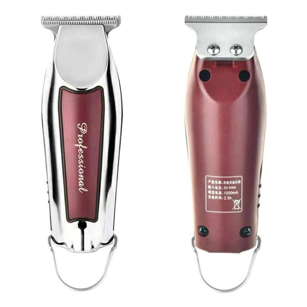 Maquina Acabamento Mini Sem Fio Kemei 9163 Profissional