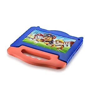 Tablet Infantil Multi Chase Patrulha Canina 7” Android 13 GO NB421 Quad-Core Wi-Fi 64GB 2MP Azul e Vermelho