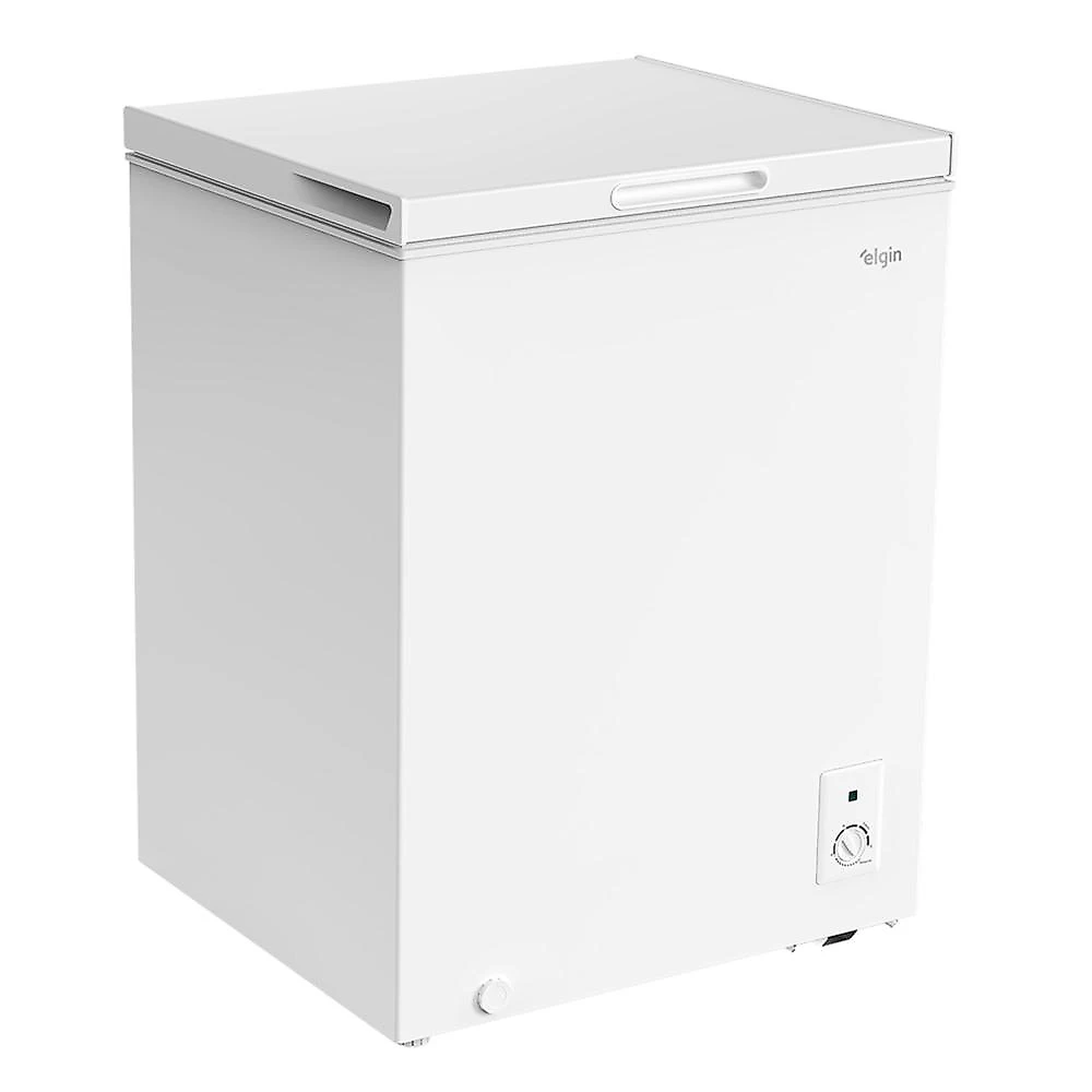 Freezer Horizontal Elgin 142 Litros -24°C a 5°C com Cesta Aramada Branco ZAFN142D1NA 110V