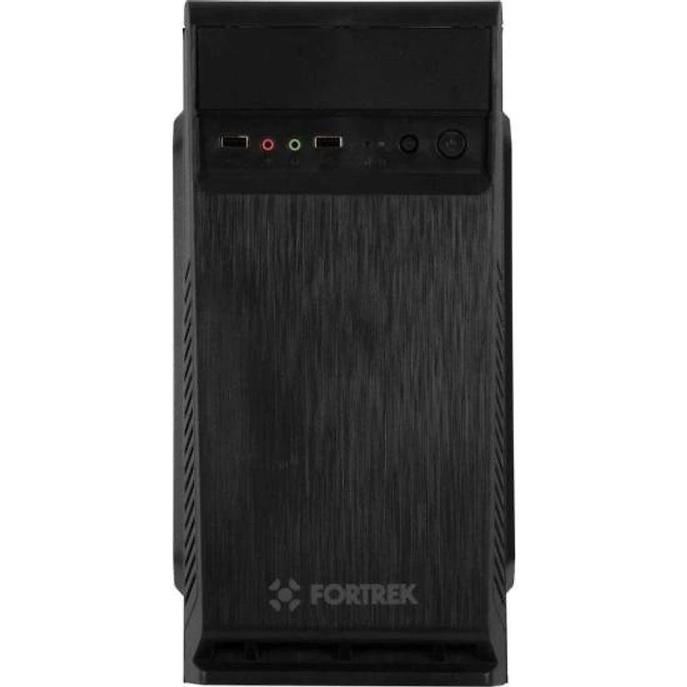 Gabinete para Computador SC501BK Preto FK 651P ATX para placas-mãe Micro ATX e Mini ATX