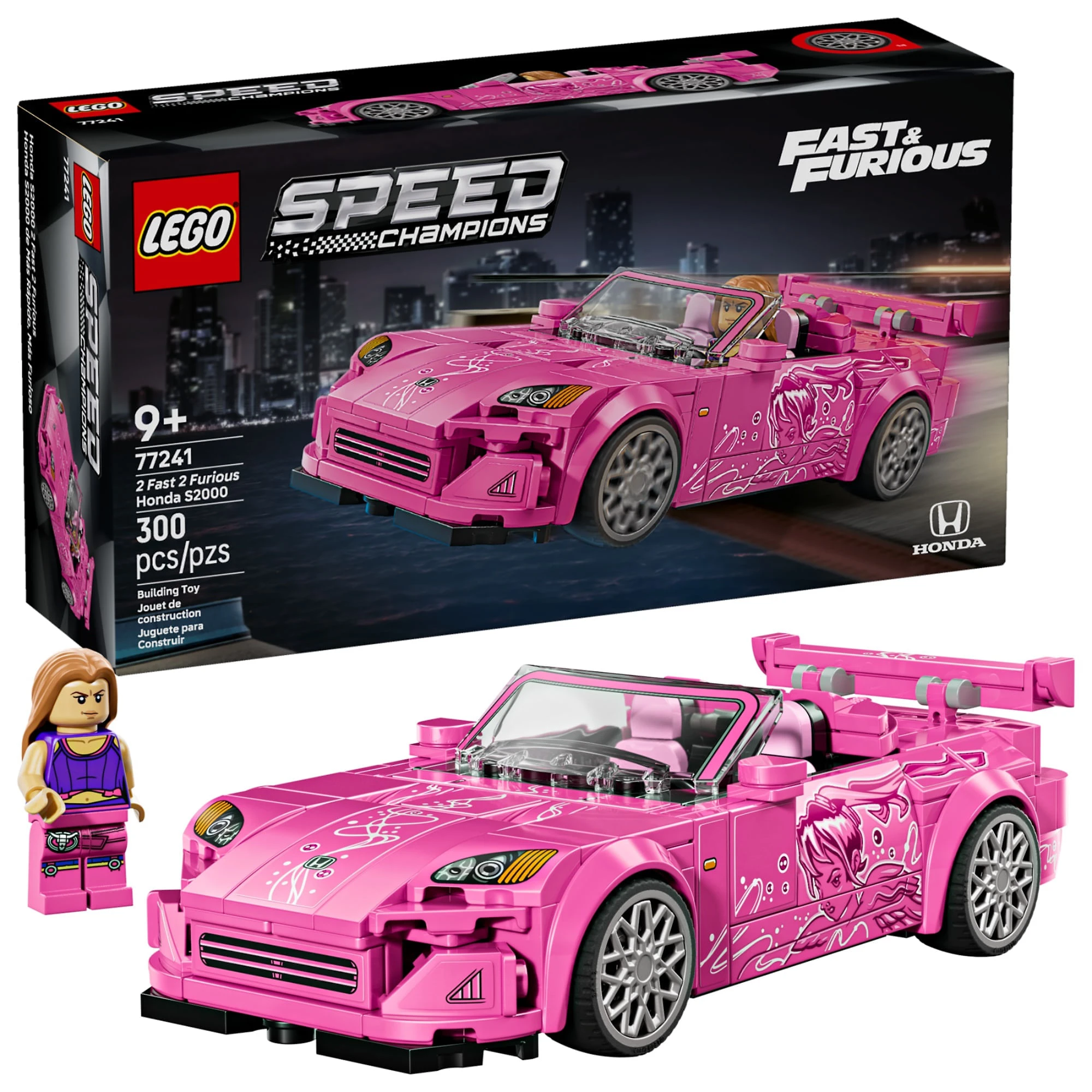 Miniatura LEGO® Speed Champions - Honda S2000 de Velozes e Furiosos