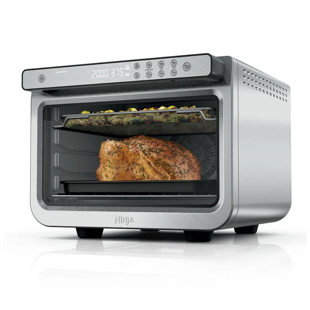 Forno de Bancada e Fritadeira a Ar Ninja Prestige XL DT501 Aço Inox 1800W 110V