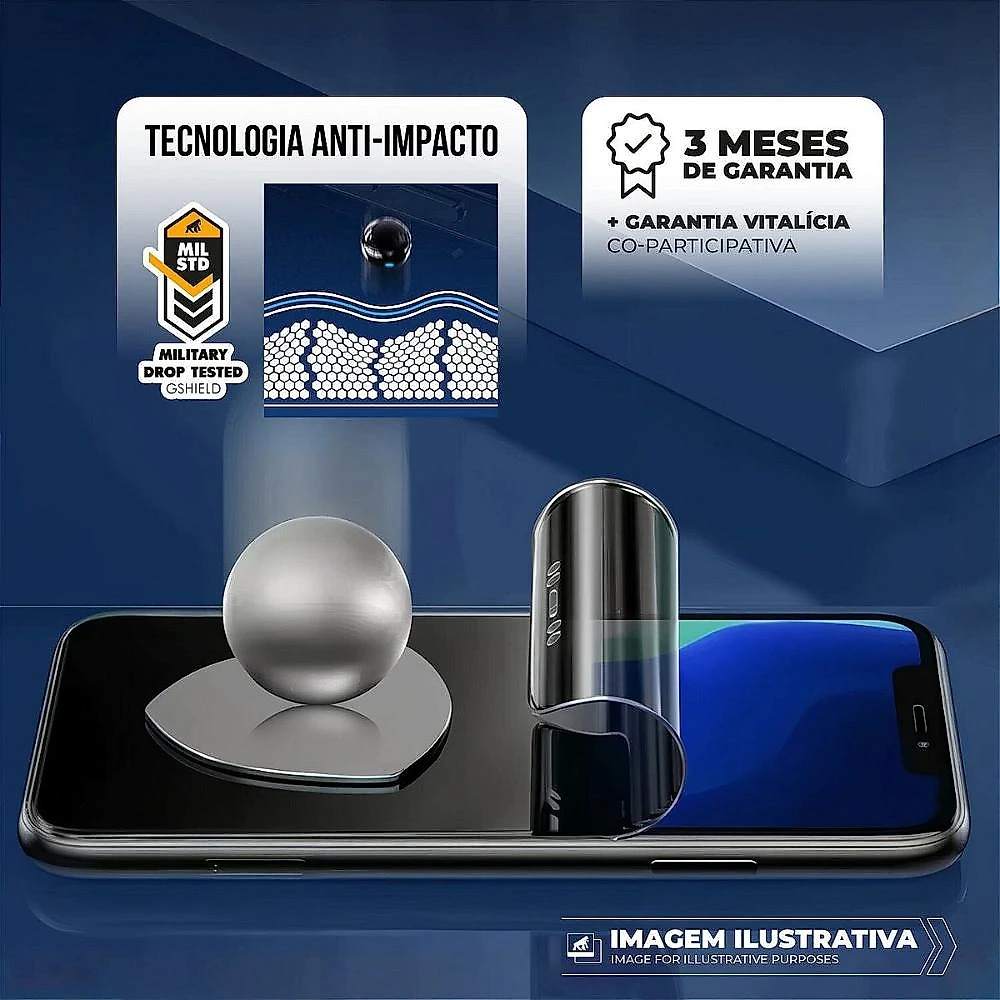 Película para Motorola Moto Edge 70 Pro - Privacidade Hydrogel - Gshield
