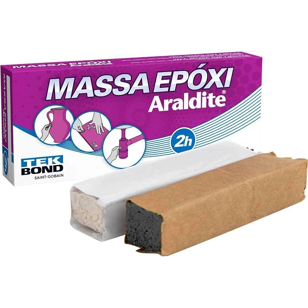 Adesivo Epóxi Bicomponente 100 G Araldite Massa, Tekbond Ostenvonder