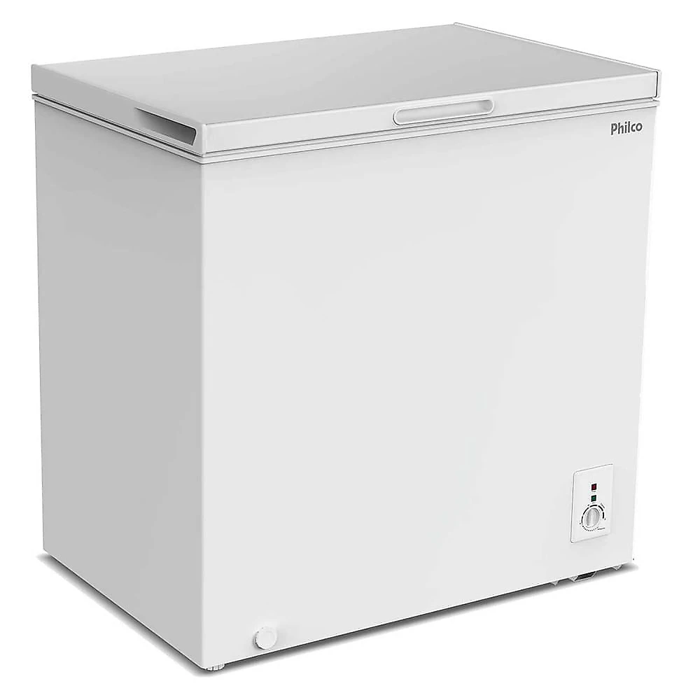 Freezer Horizontal Philco 199L PFH205B Dupla Função Branco - 110V