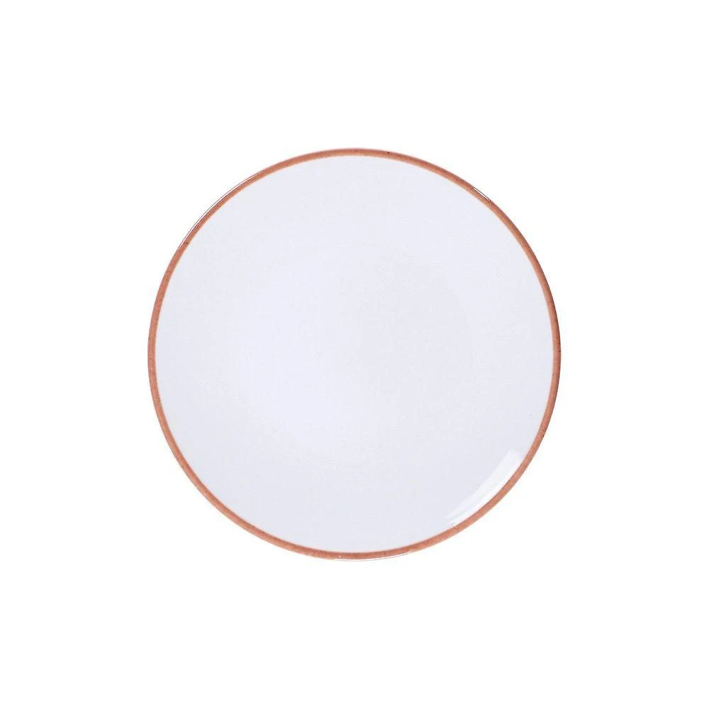 Prato Sobremesa Tramontina Jeri Mocha Em Porcelana 23 Cm Tramontina
