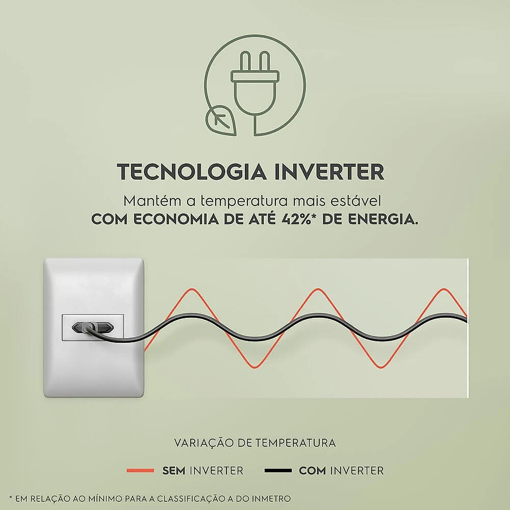 Geladeira Electrolux 490 Litros, Frost Free, Inverse, Black Inox - IB7B Black Inox Look - 110V