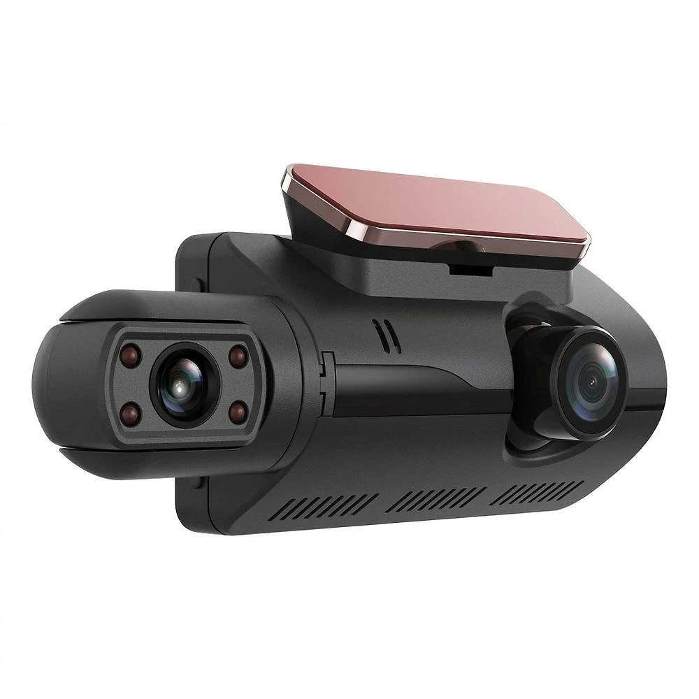 Câmera Veicular DVR Dupla Utimix Full HD Visão Noturna Gravação em Loop Micro SD 12V