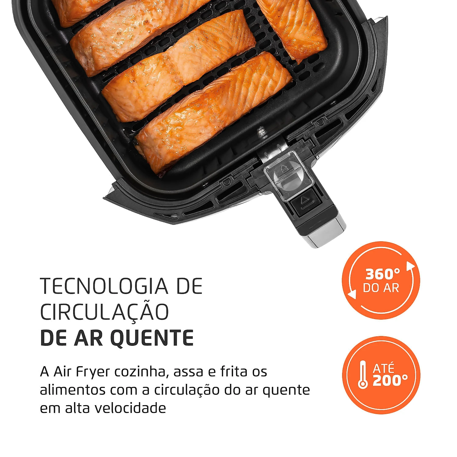 Fritadeira Sem Óleo Air Fryer 4 Litros AFN-40-DI Mondial AIR FRYER AFN-40-DI 127V/60Hz