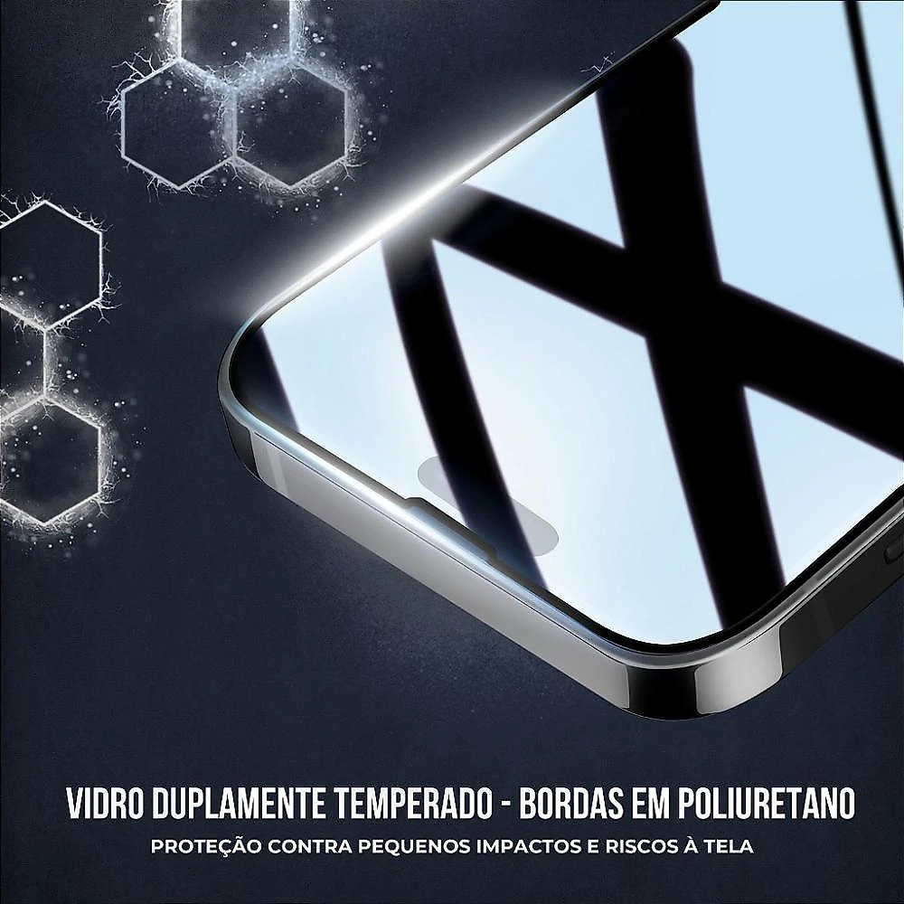Película para iPhone 16E - Ultra Glass - Preta - Gshield
