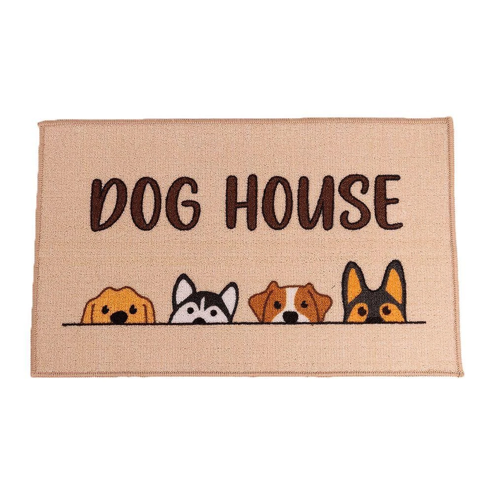 Tapete De Entrada Dog House 75x45cm - Uzoo Tapete Entrada 75x45cm Dog House