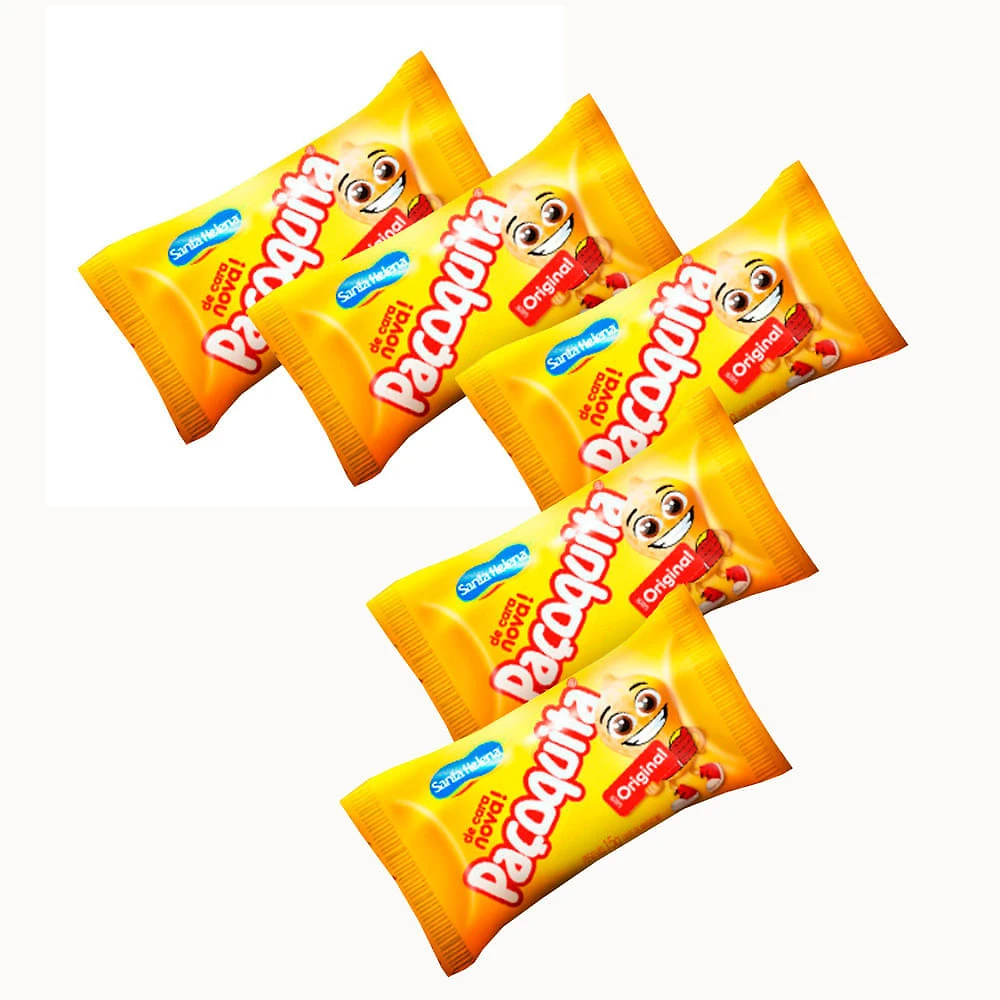 Kit 5 Paçoca Rolha Paçoquita 15g