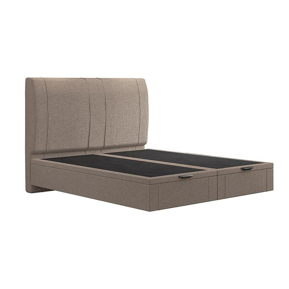 Miniatura Cama Flutuante Baú Space Queen Linho - Skybox Cor Bege