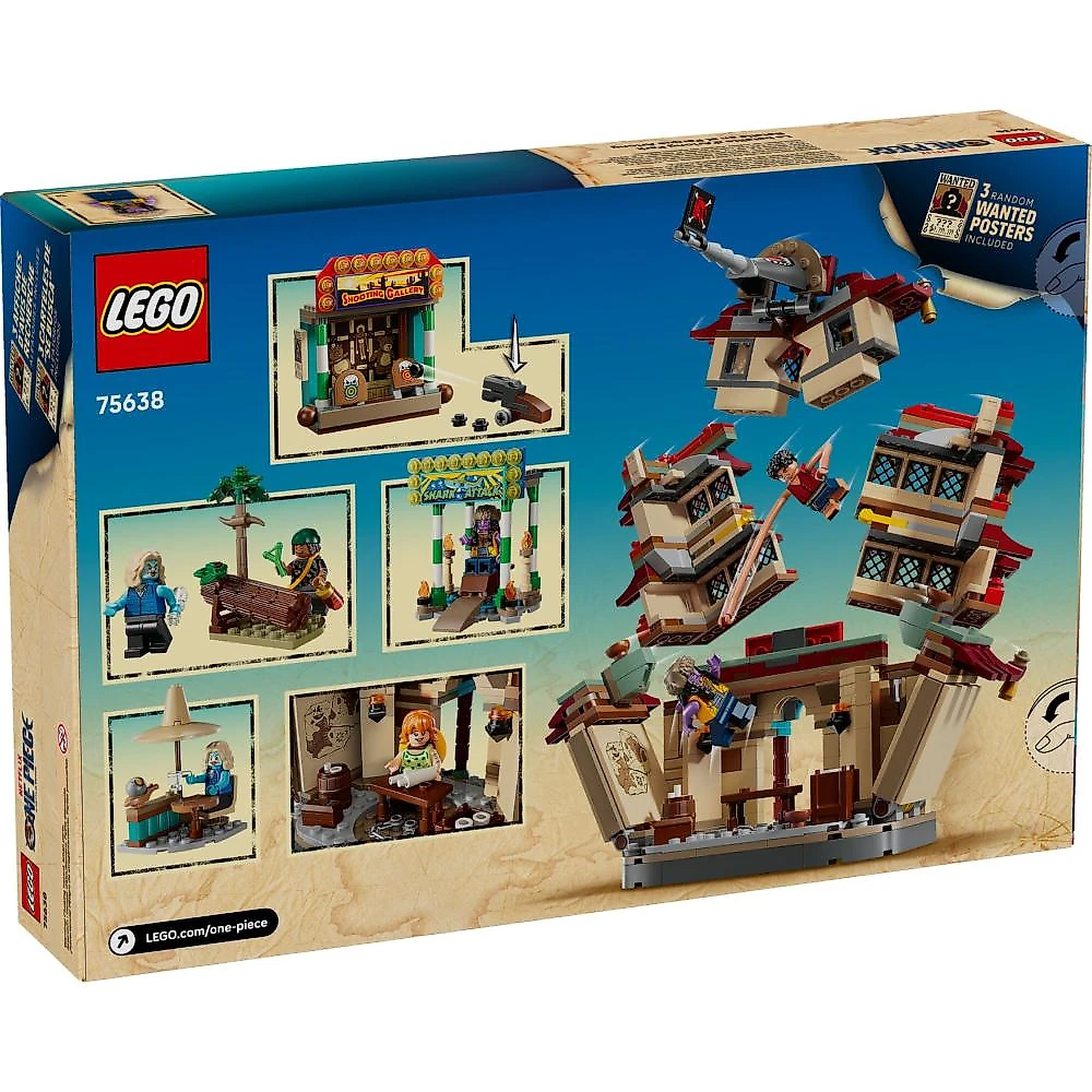 Lego® one piece - batalha no parque arlong
