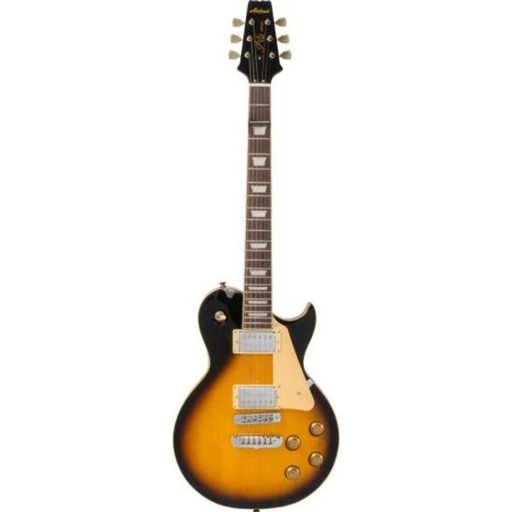 Guitarra Elétrica Pro II PE-350STD com Corpo em Basswood e Escala em Rosewood Aged Brown Sunburst