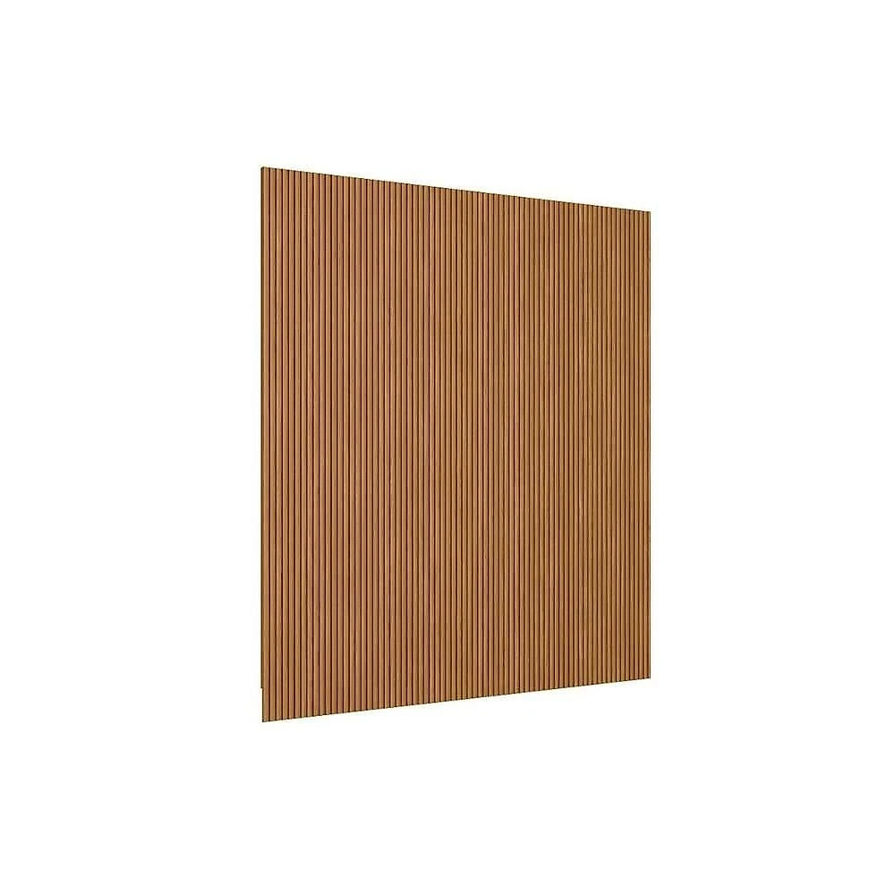 Painel De Cozinha Até 90 Pol Modular 2.6 Ripado 258x250cm Nature Fosco - Linea Brasil