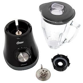 Liquidificador Oster Super Chef Preto com Copo de Vidro 750W e 8 Velocidades 110V
