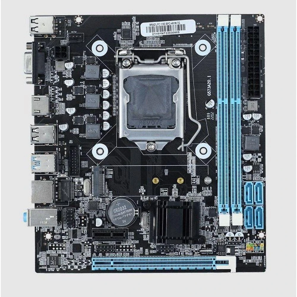 Placa Mãe Brazil Pc H81 Intel Lga 1150 H81m.2