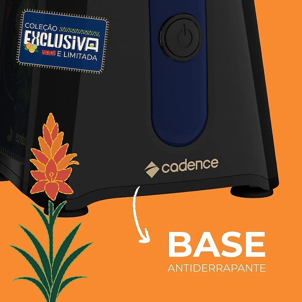 Blender Cadence Achegue BLD708 600W 0,5L Azul 220V