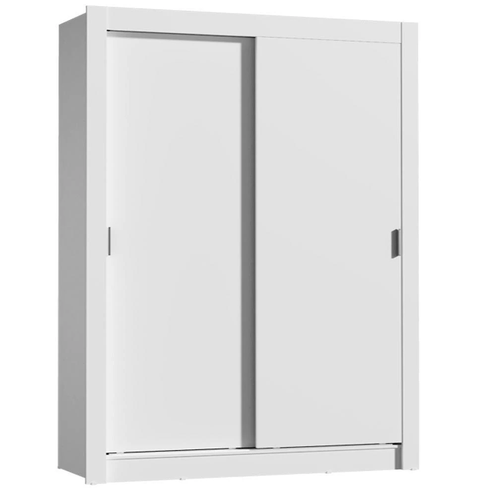 Guarda-roupa infantil madesa bento 2 portas de correr 2 gavetas - branco