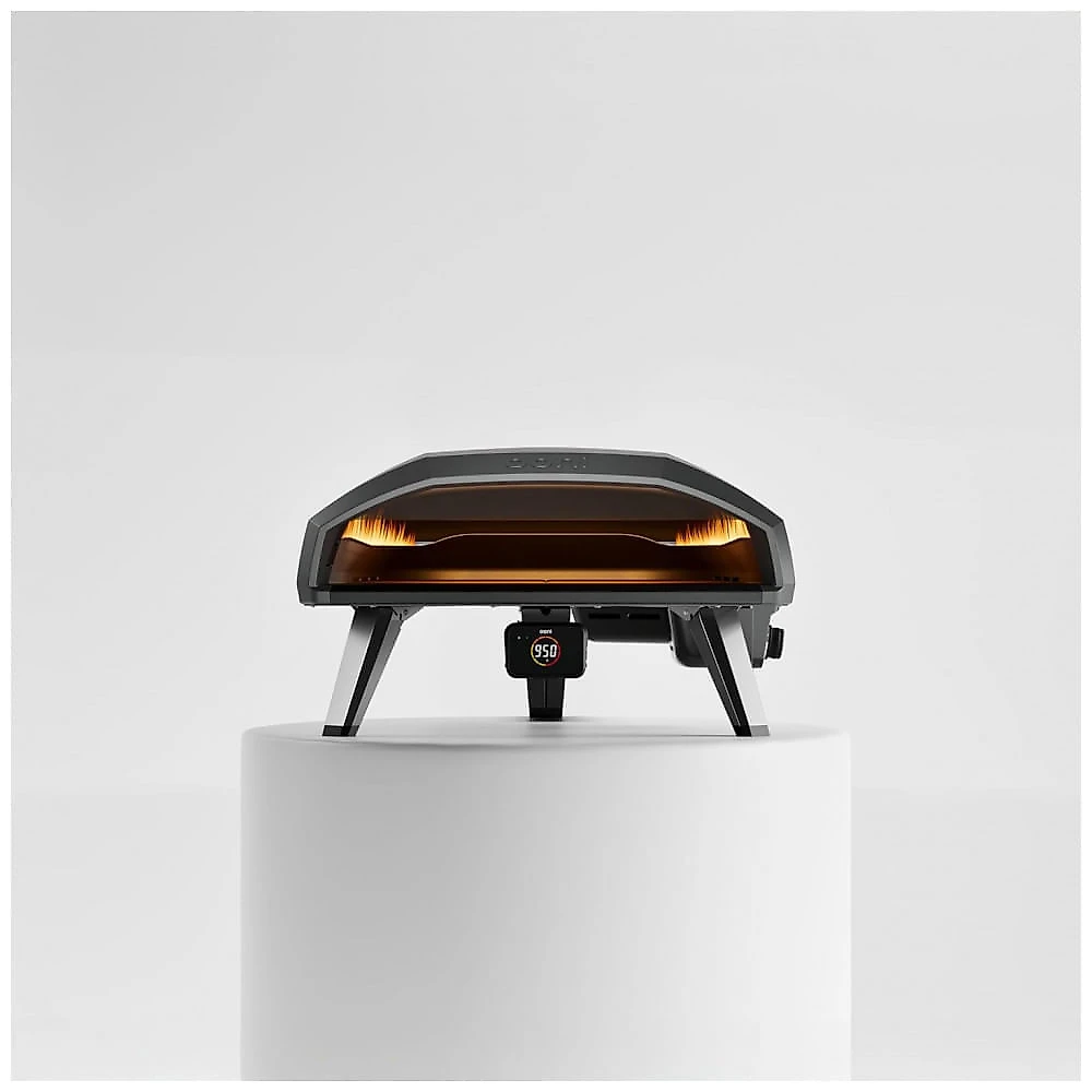 Forno de Pizza Ooni Koda 2 Pro 18" a Gás Portátil Pedra Refratária 500°C Pizza Napolitana Outdoor Azul-Ardósia