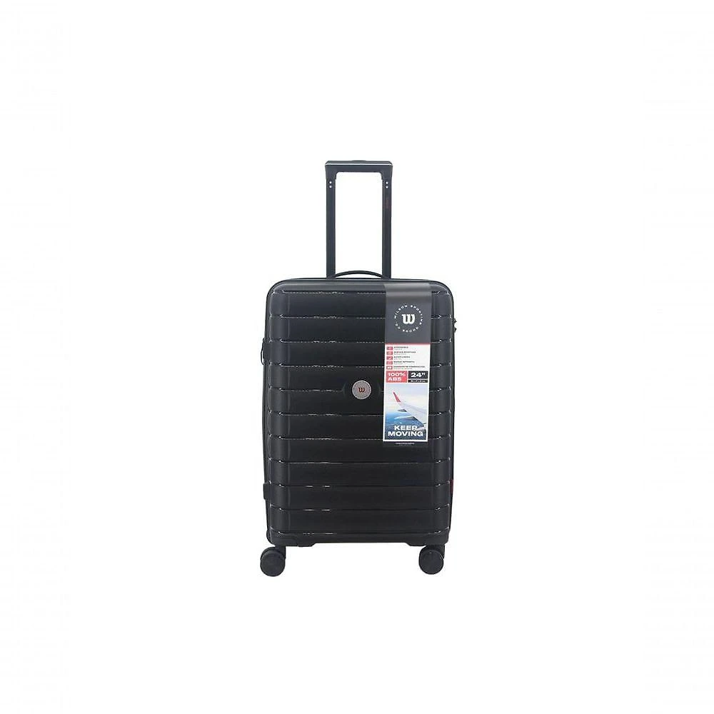 Mala Grande 43L Polipropileno Expansível Viagem Preto Wilson