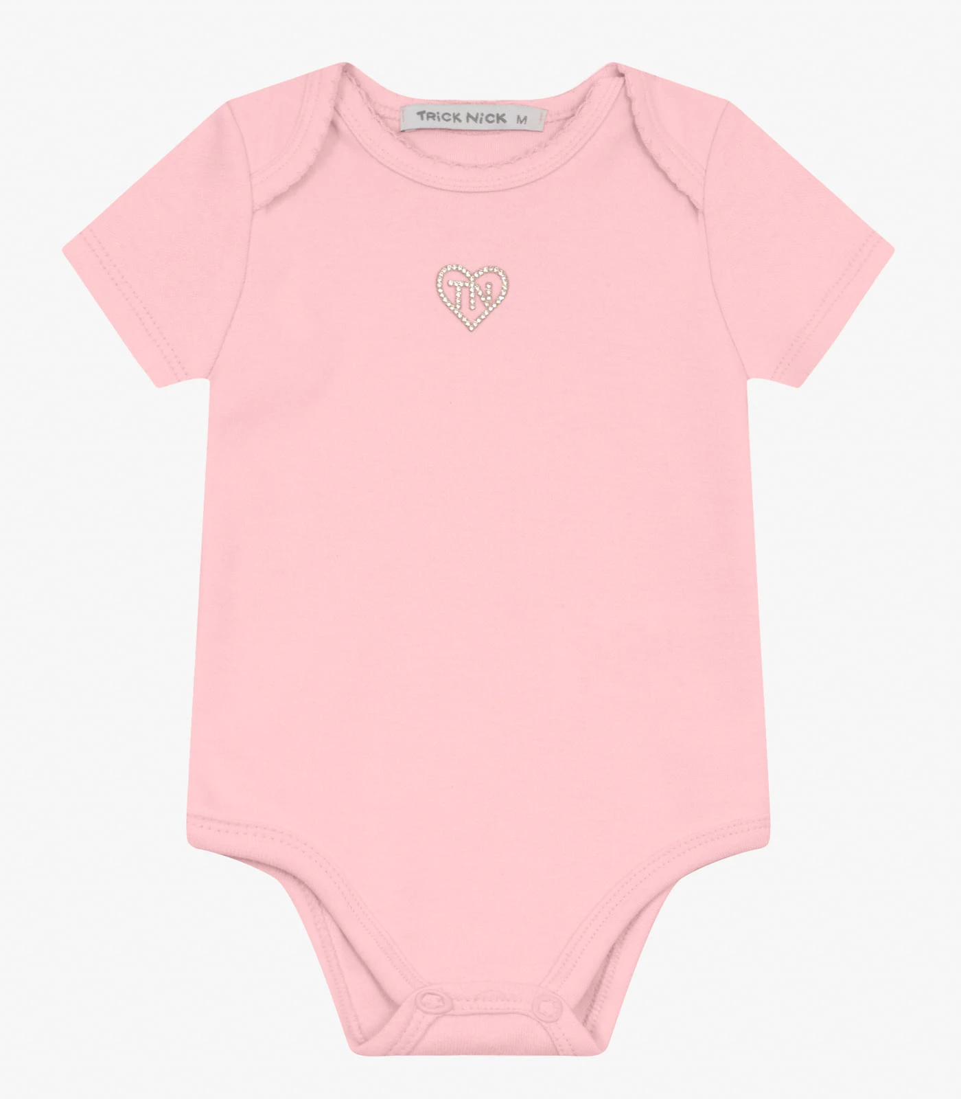 Body Infantil Feminino Trick Nick Rosa