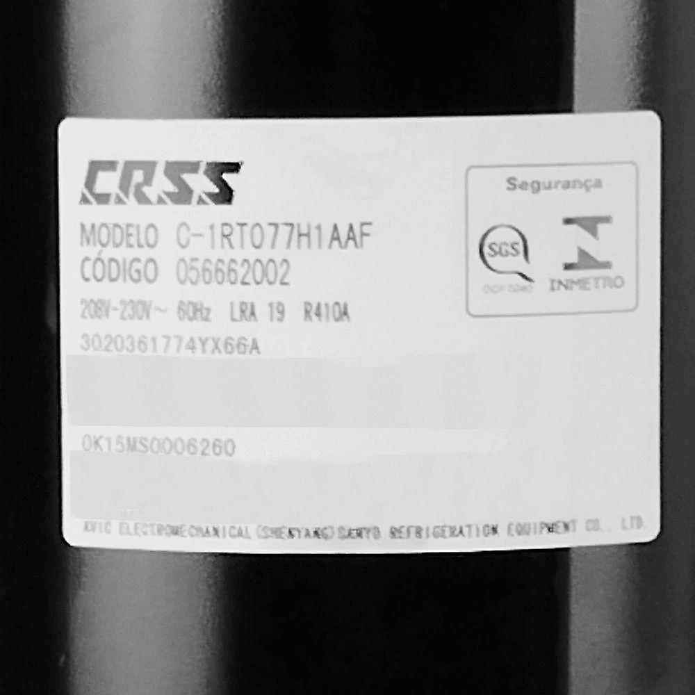 Compressor Rotativo 9.000 Btus 220v R410