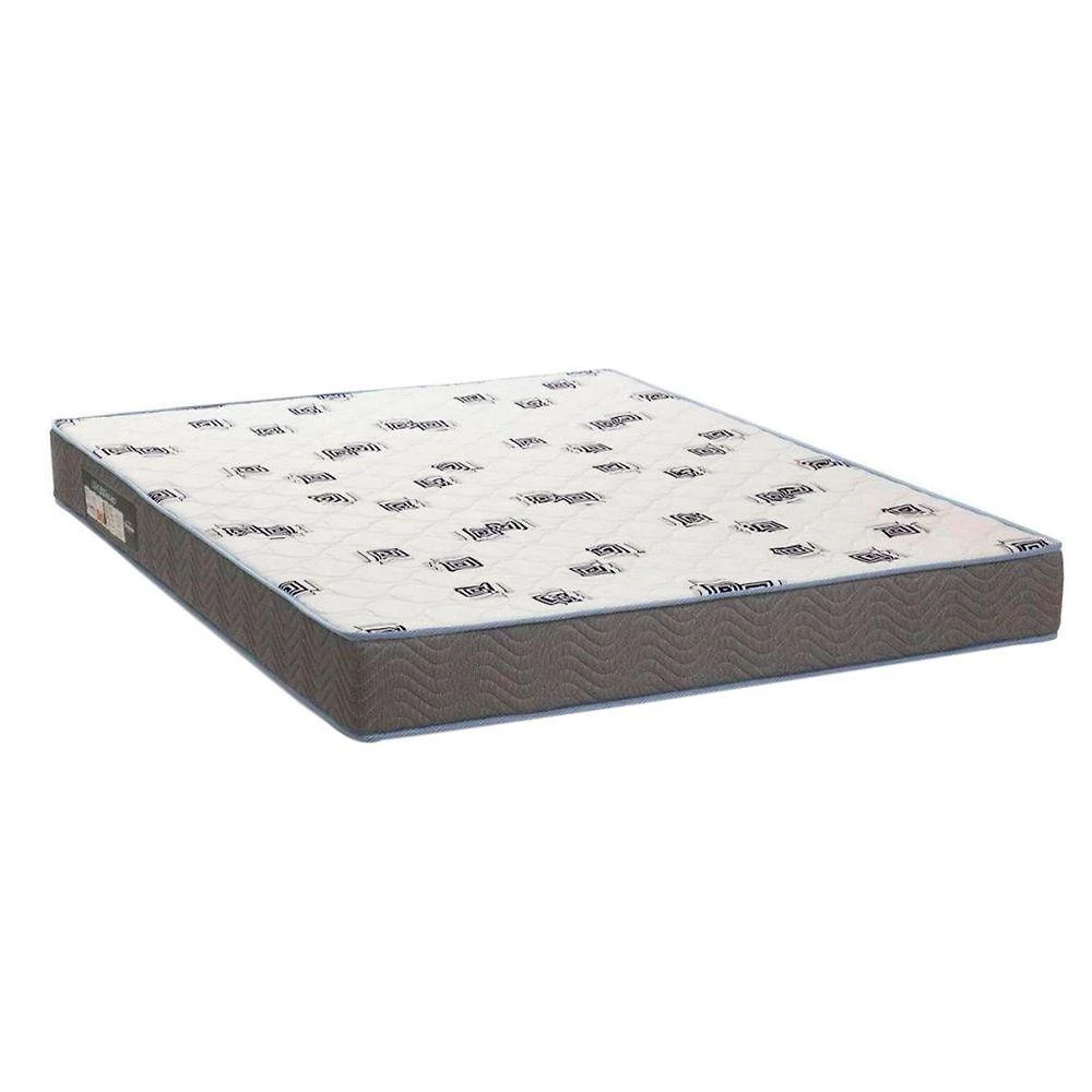 Cama Box Baú Bege E Colchão Light Espuma D33 Casal Ortobom