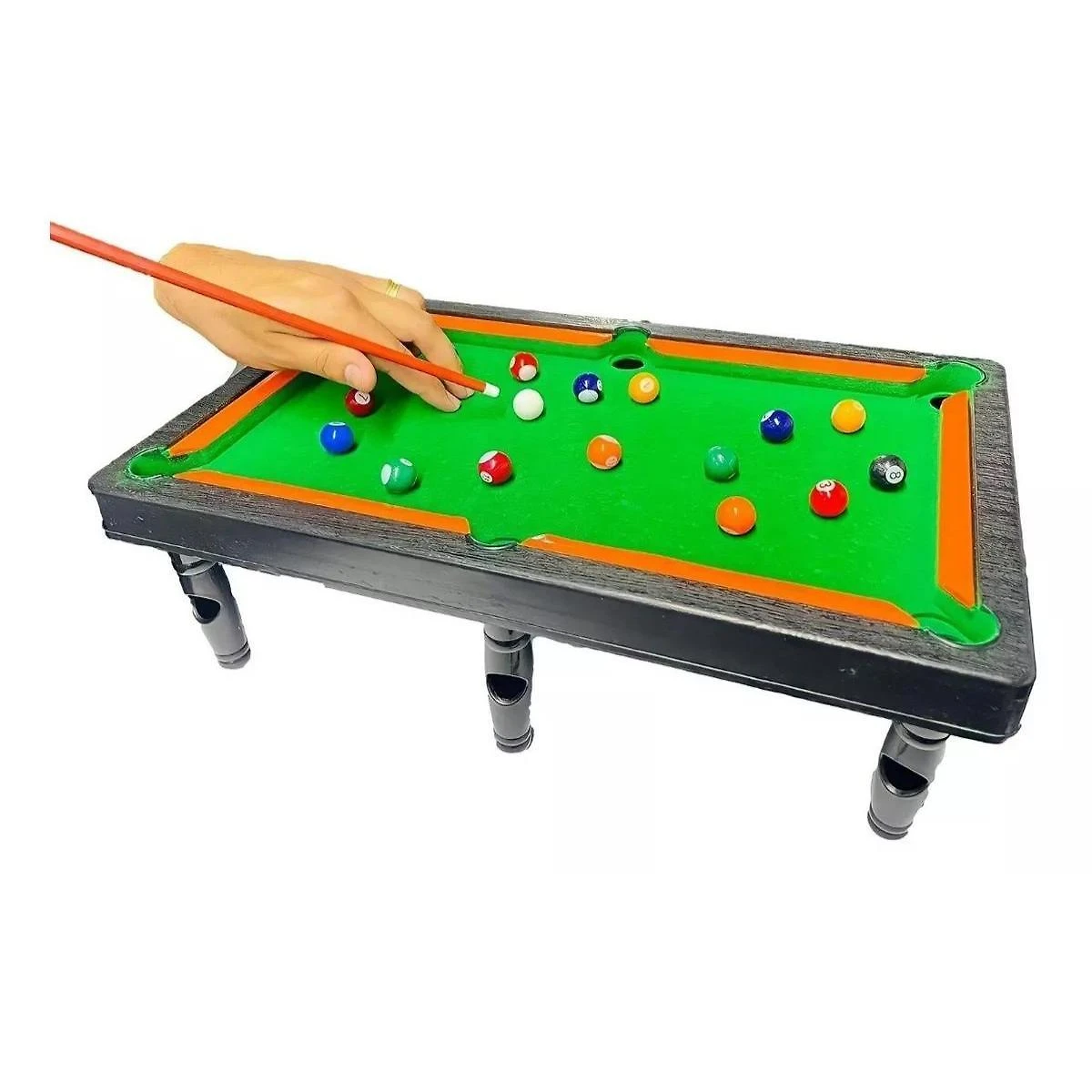Mesa Bilhar Sinuca Infantil Portátil Snooker Kit Completo