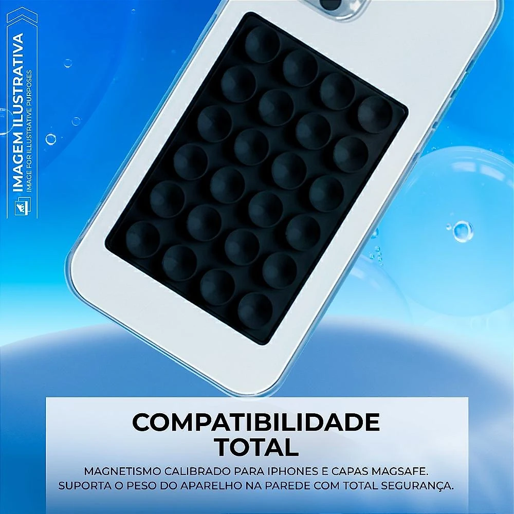 Ventosa Magnética MagSafe - Preta - Gshield