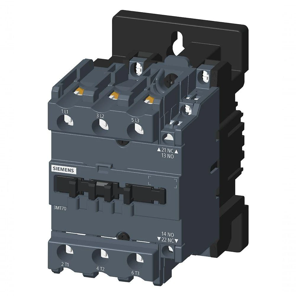 Contator 3MT7095-4AA11-0AN2 AC-3 com Contato Auxiliar Siemens 95A 220V