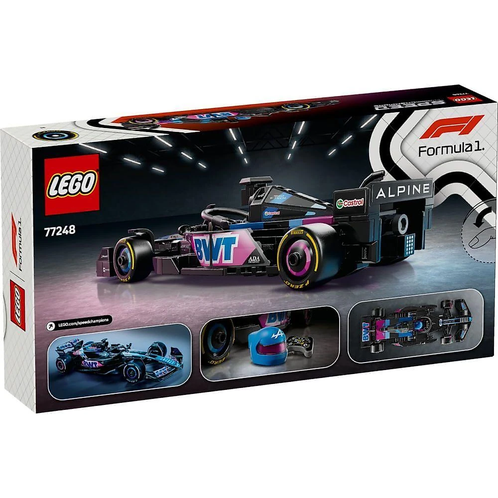 Lego Speed - Bwt Alpine F1 Team A524 - 258 Peças - 77248