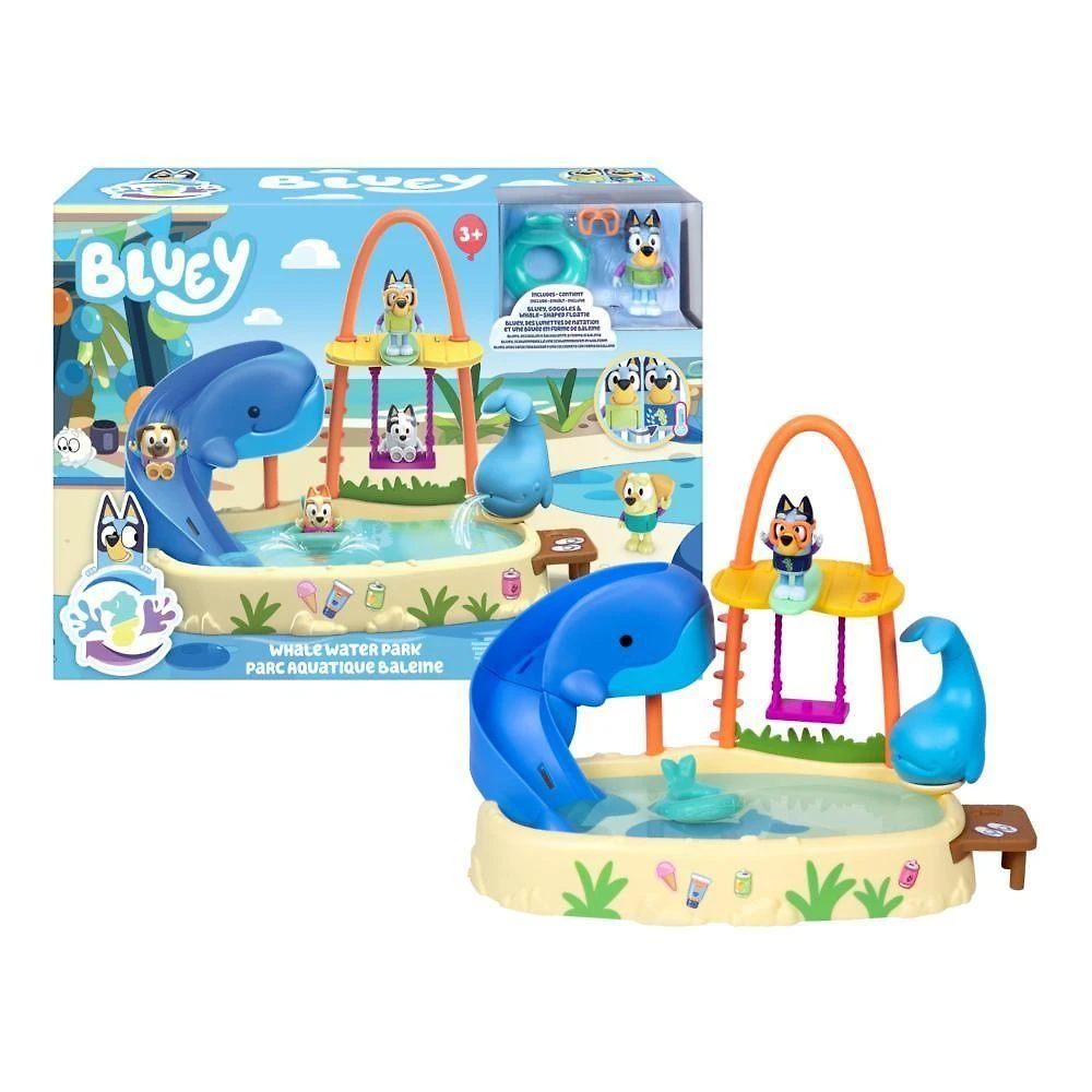 Playset Ilha da Baleia com Efeito de Mudança de Cor Azul Candide