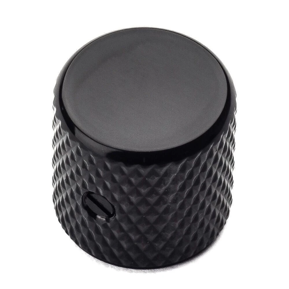 Kit 3 Knobs KTS-SJ-BK Metal Cabeça Plana Flat Top Preto Spirit