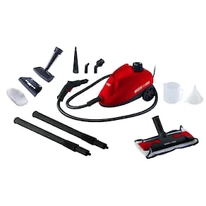 Miniatura Vaporizador WAP Wapore Clean Easy 1250W 100°C 3 BAR 750ml Preto e Vermelho 110V