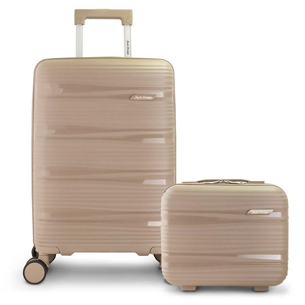 Kit Viagem 2 Pçs - Mala De Bordo E Frasqueira De Viagem Essência