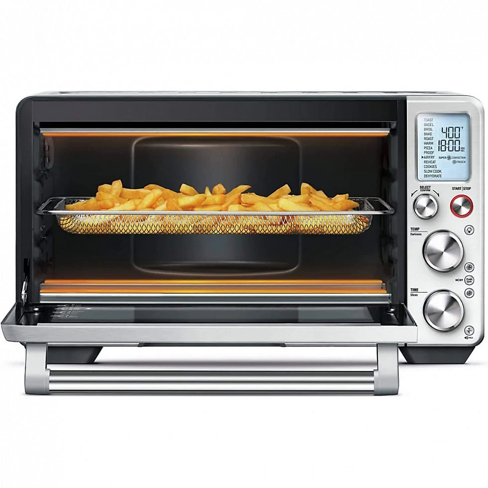 Breville BOV900BSS Forno Elétrico de Bancada Inteligente com 13 Funções e Painel de Controle Aço Inoxidável 1800W 110V