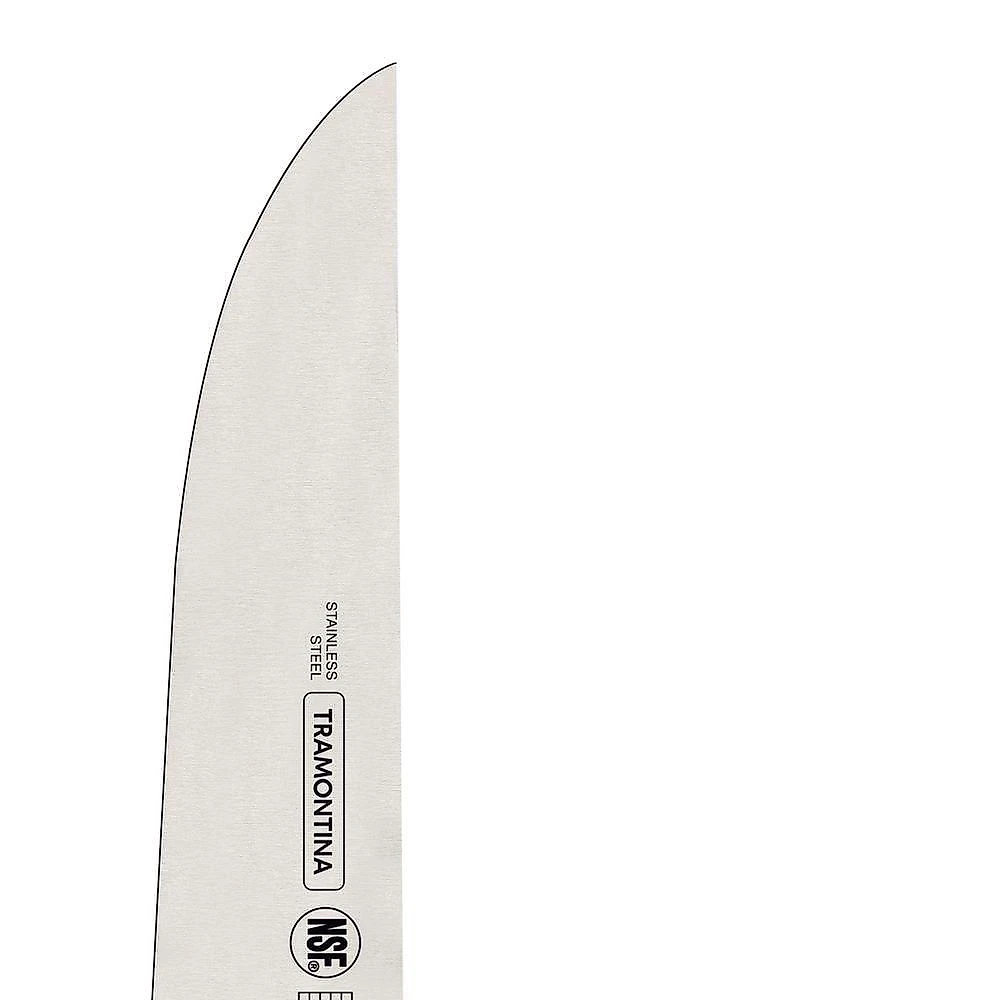 Faca de Cozinha Premium Corte Profissional Aço Inox Lâmina 7 Polegadas Cabo Branco Tramontina