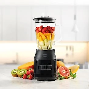 Liquidificador Elgin Super Force Preto 900W 3 Velocidades Jarra de Vidro 1,9L Função Pulsar 110V