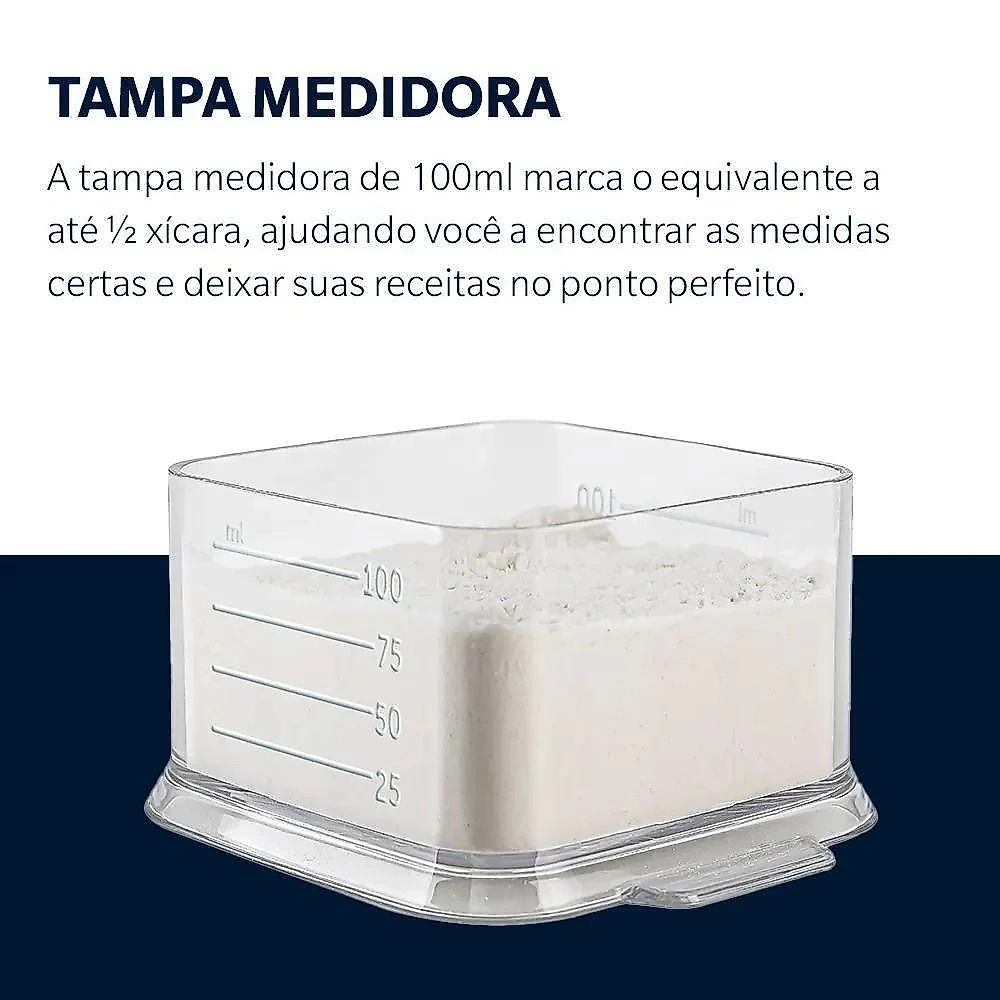 Liquidificador Oster OLIQ610-127 1400W 3,2L 15 Velocidades Preto 110V