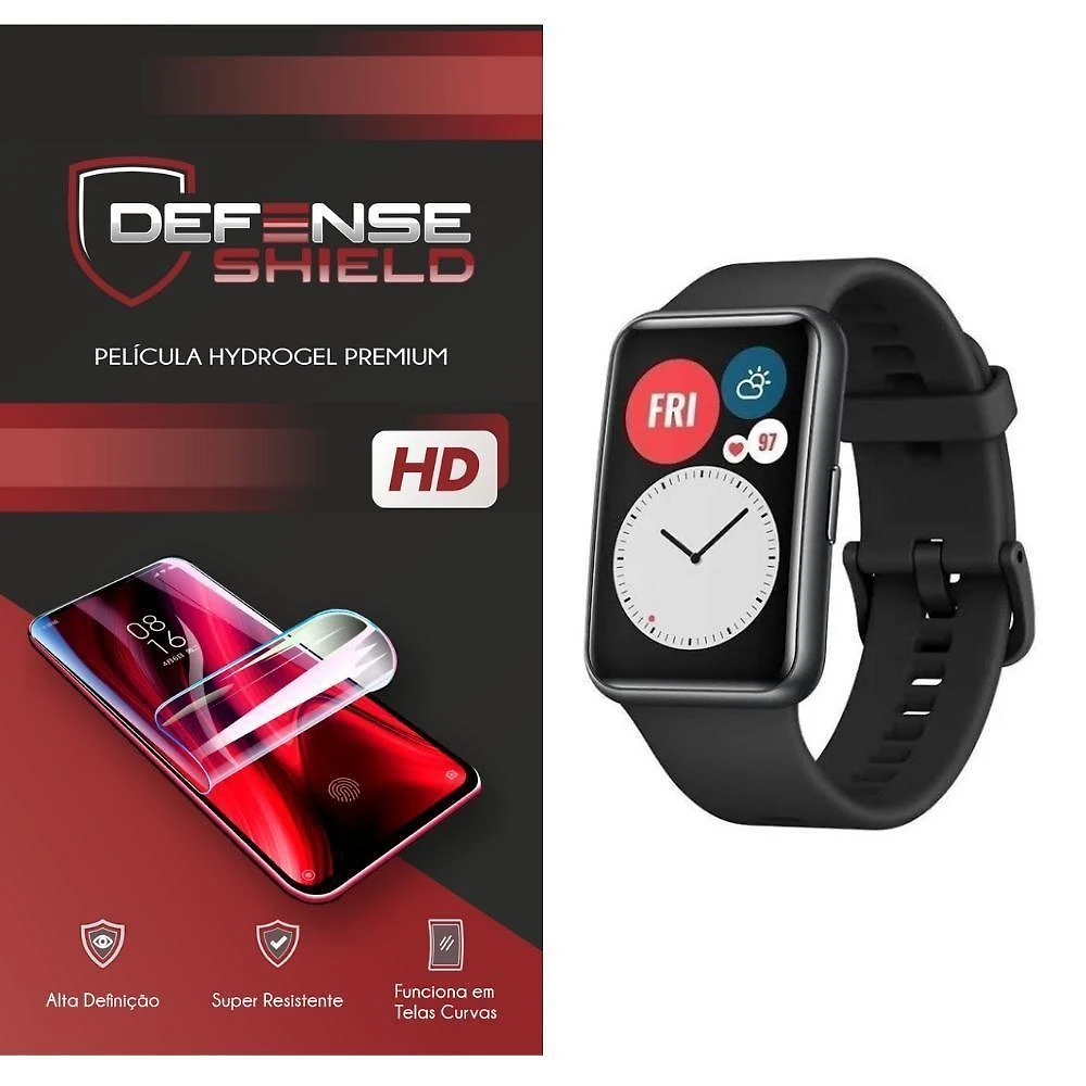 Pelicula Hydrogel Para Huawei Watch Fit Defense Shield