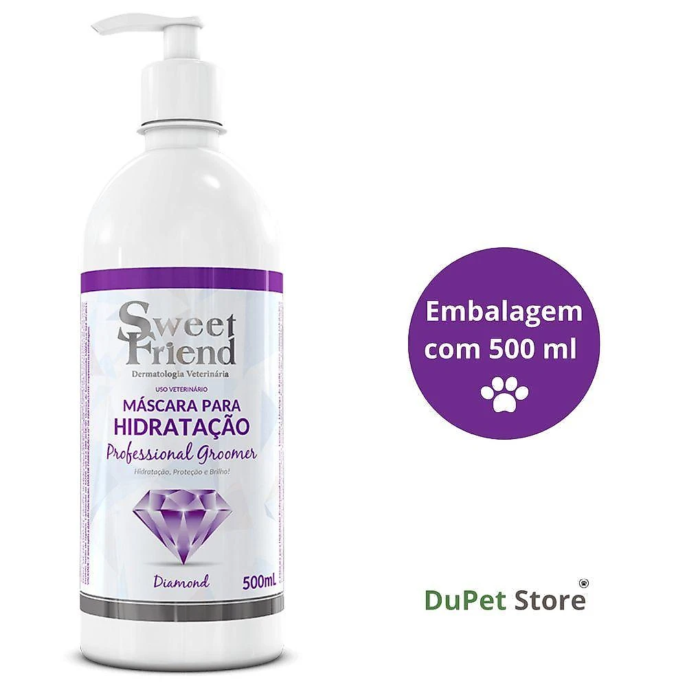 Máscara de Hidratação Diamond Professional Groomer Pets 500ML
